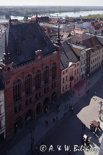 Toruń, Starówka, Dwór Artusa,rynek