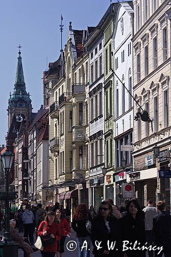 Toruń, Starówka, deptak