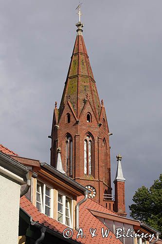 wieża kościelna w Ueckermunde, Niemcy