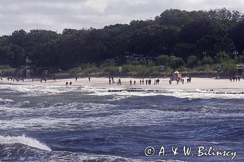 Ustka plaża