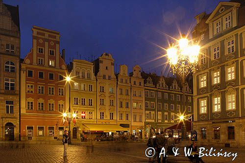 Wrocław, Stare Miasto, kamienice przy Starym Rynku