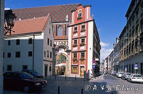 Wrocław. Kamienice Jaś i Małgosia