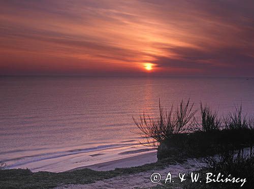 Wschód słońca nad Bałtykiem