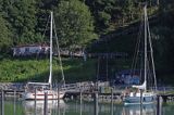 port jachtowy w Lohme na wyspie Rugia, Niemcy